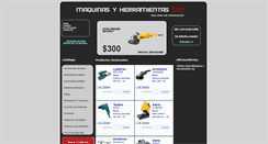 Desktop Screenshot of maquinasyherramientassur.com